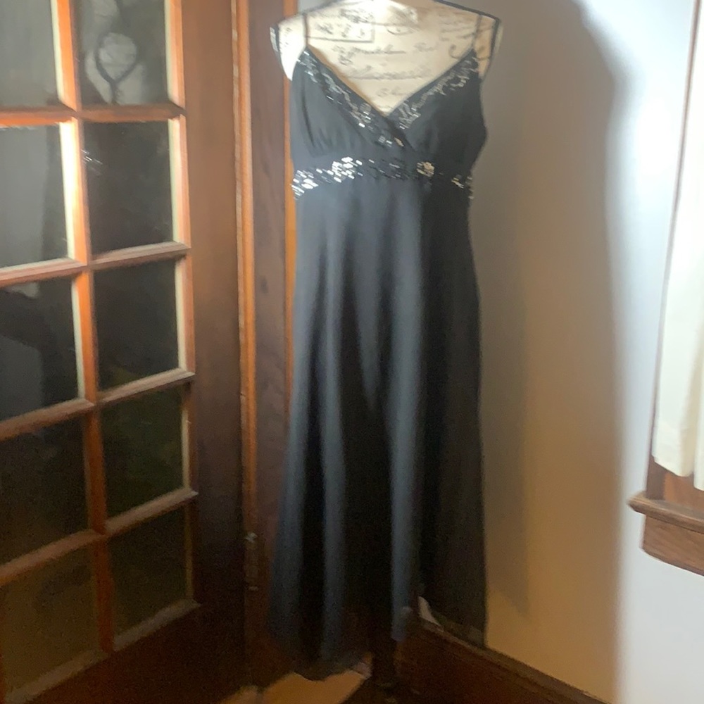 Black Beaded Dress
